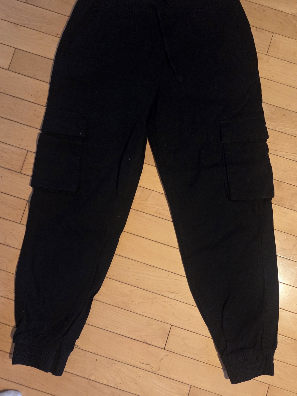 Bluenotes Black Cargo Jogger Pants